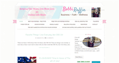 Desktop Screenshot of bobbiraffin.com